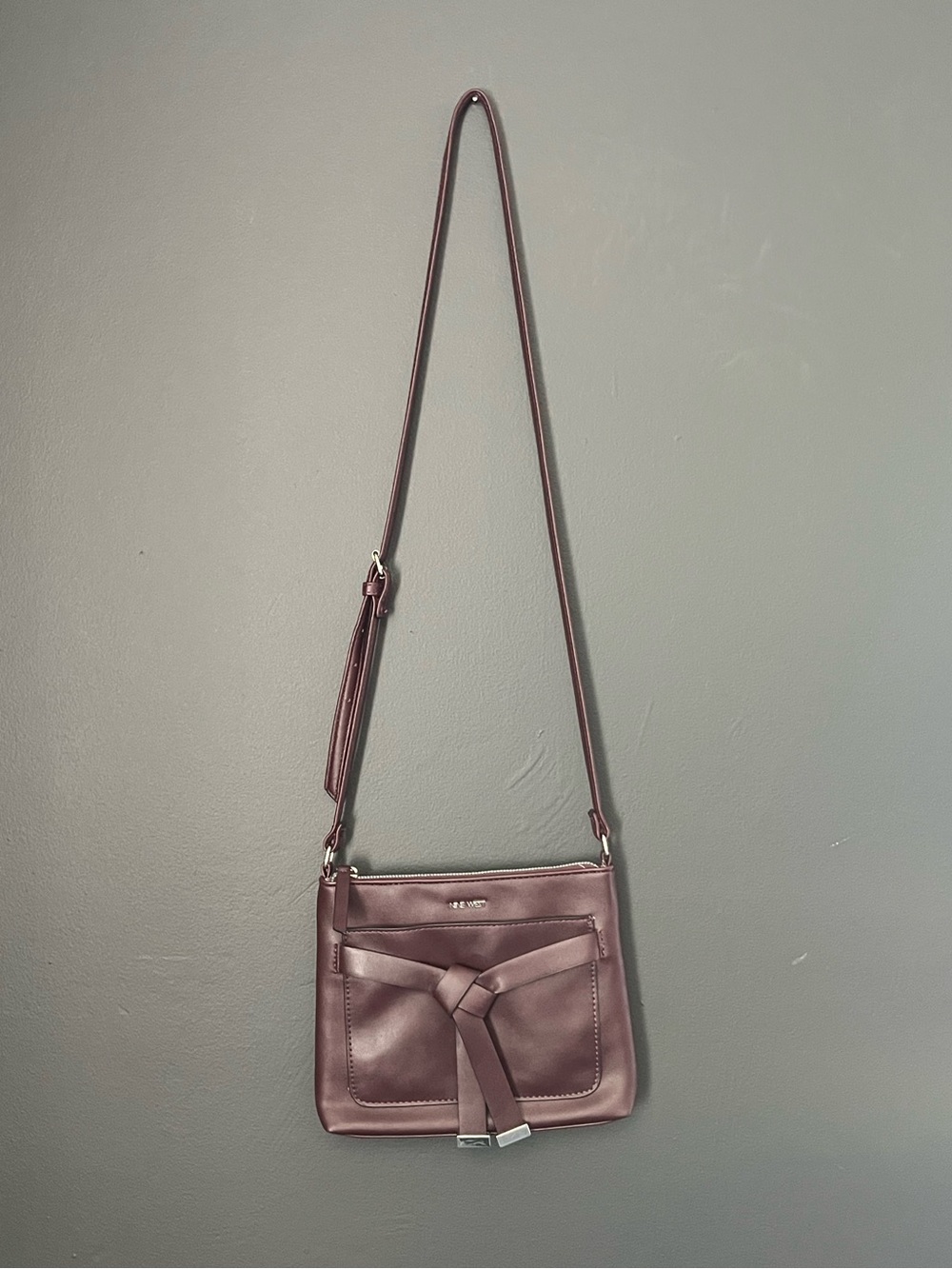 Nine West Plum Wine Crossbody Bag